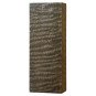 Black stabilized curly Mango wood block
