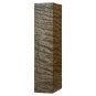 Black stabilized curly Mango wood block