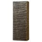 Black stabilized curly Mango wood block