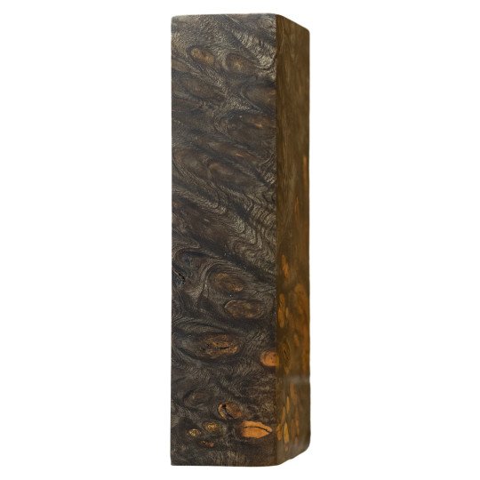 Black Stabilized Neem Burl Block