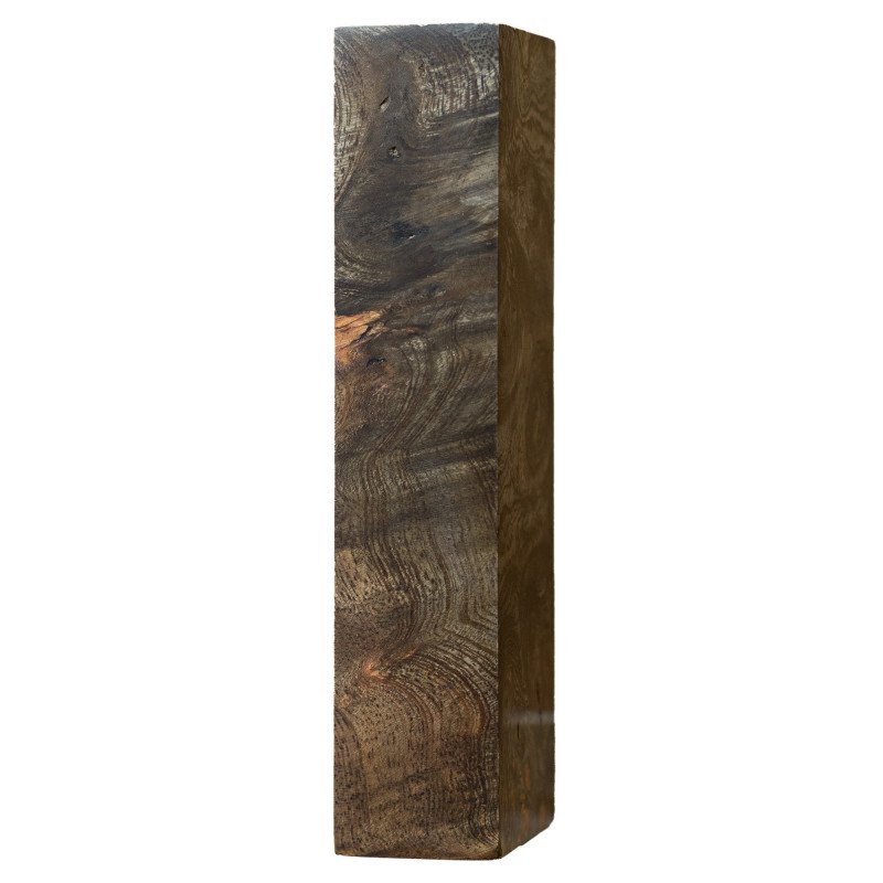 Black Stabilized Neem Burl Block