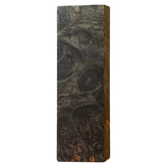 Black Stabilized Neem Burl Block
