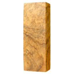 Natural Teak burl block