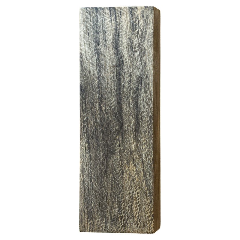 Clear Stabilized Sycamore Wood Block