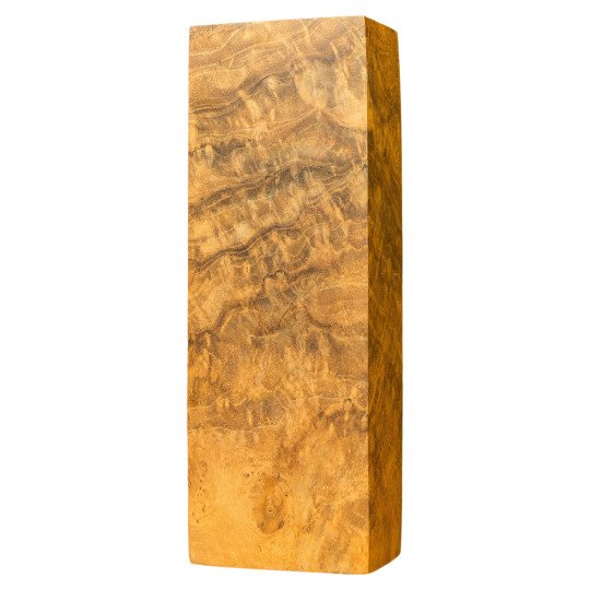 Natural Teak burl block