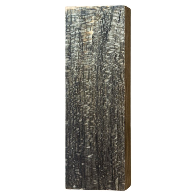 Clear Stabilized Sycamore Wood Block