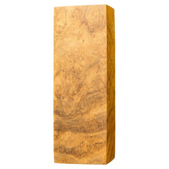 Natural Teak burl block