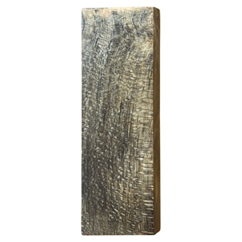 Clear Stabilized Sycamore Wood Block