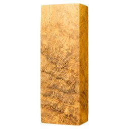 Natural Teak burl block