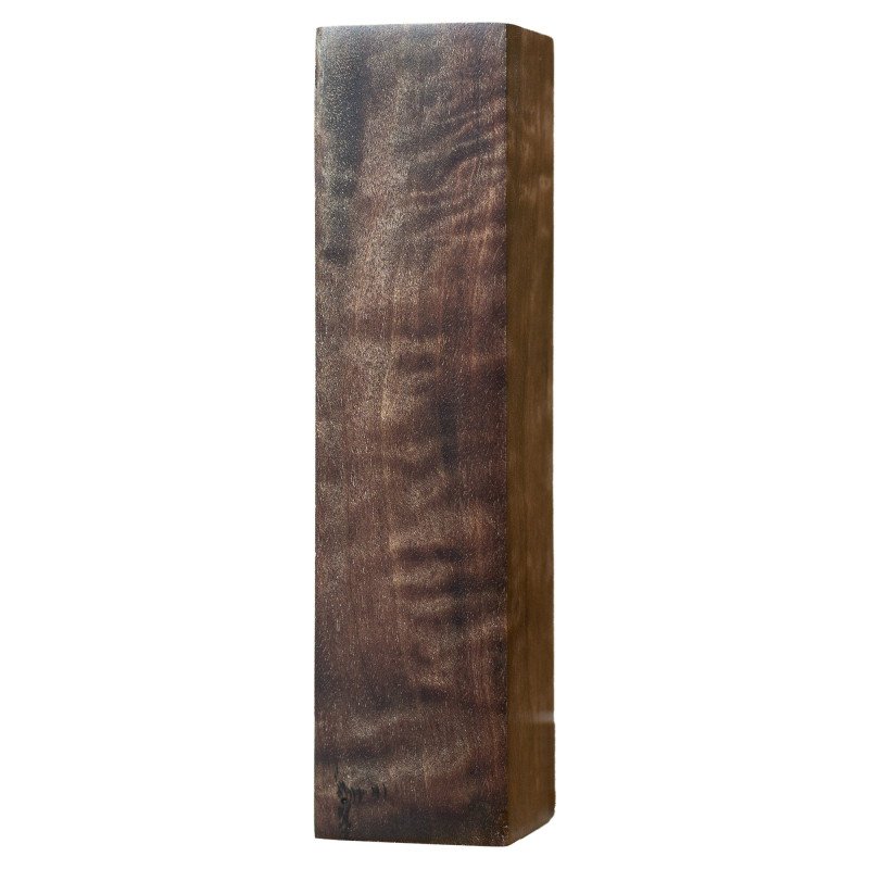 Clear Stabilized Curly Avocado Block