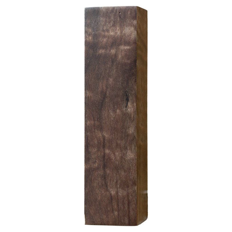 Clear Stabilized Curly Avocado Block