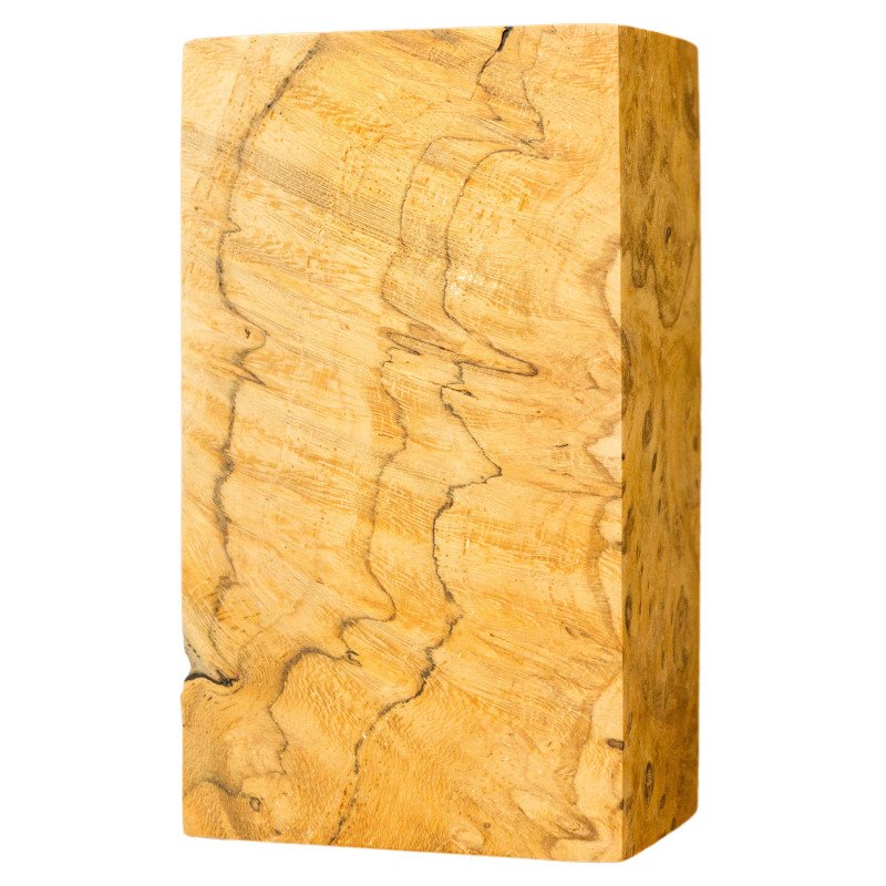 Natural Teak burl block