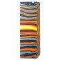 Yellow Orange Grey Black Micarta Block