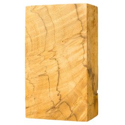 Natural Teak burl block