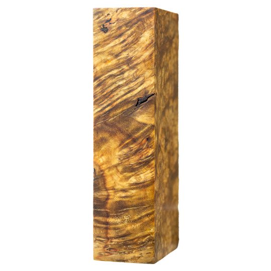 Premium Stabilized Amboyna burl block