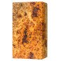 Premium stabilized Amboyna burl block