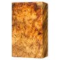 Premium Stabilized Amboyna burl block