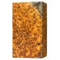 Premium Stabilized Amboyna burl block