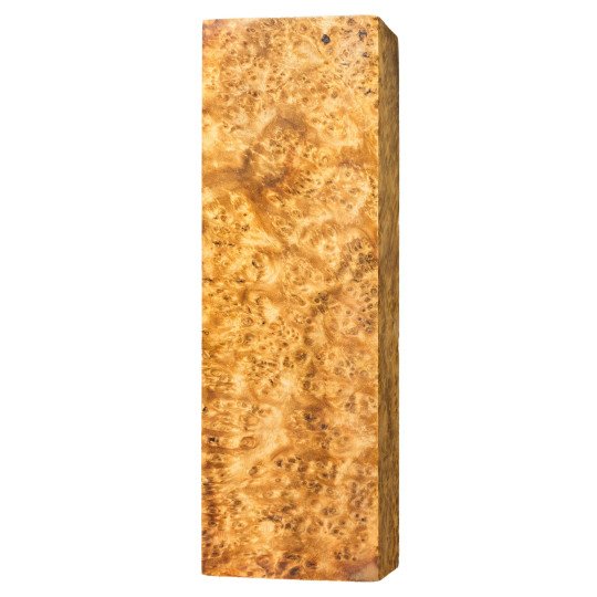 Premium Stabilized Amboyna burl block