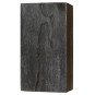 Black Stabilized Spalted Tamarind Wood Block