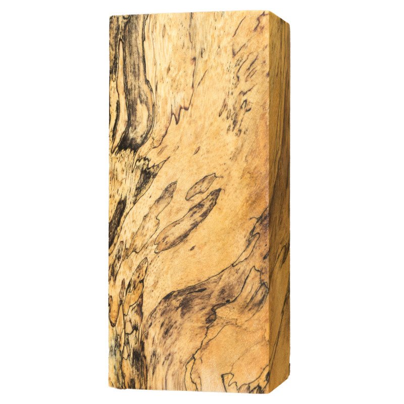 Stabilized Spalted Tamarind Wood Block