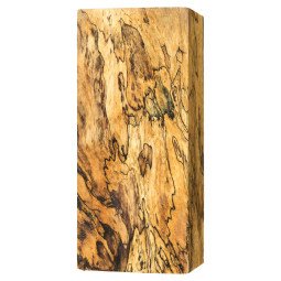Stabilized Spalted Tamarind Wood Block