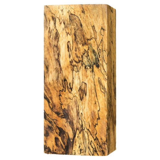 Stabilized Spalted Tamarind Wood Block
