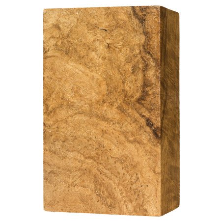 Stabilized Spaghetti Oak Burl Block