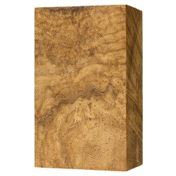 Stabilized Spaghetti Oak Burl Block