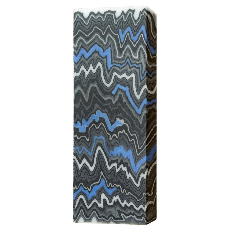 Blue-Gray-Black Micarta