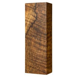 Stabilized Curly Mango Wood Block