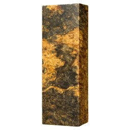 Stabilized Spalted Amboyna burl block