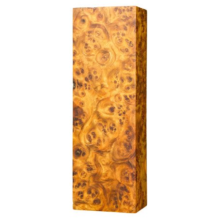 Premium Stabilized Amboyna burl block