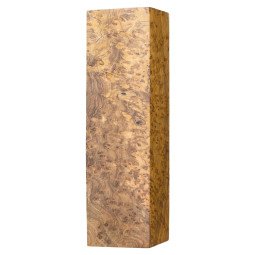 Natural Teak burl block