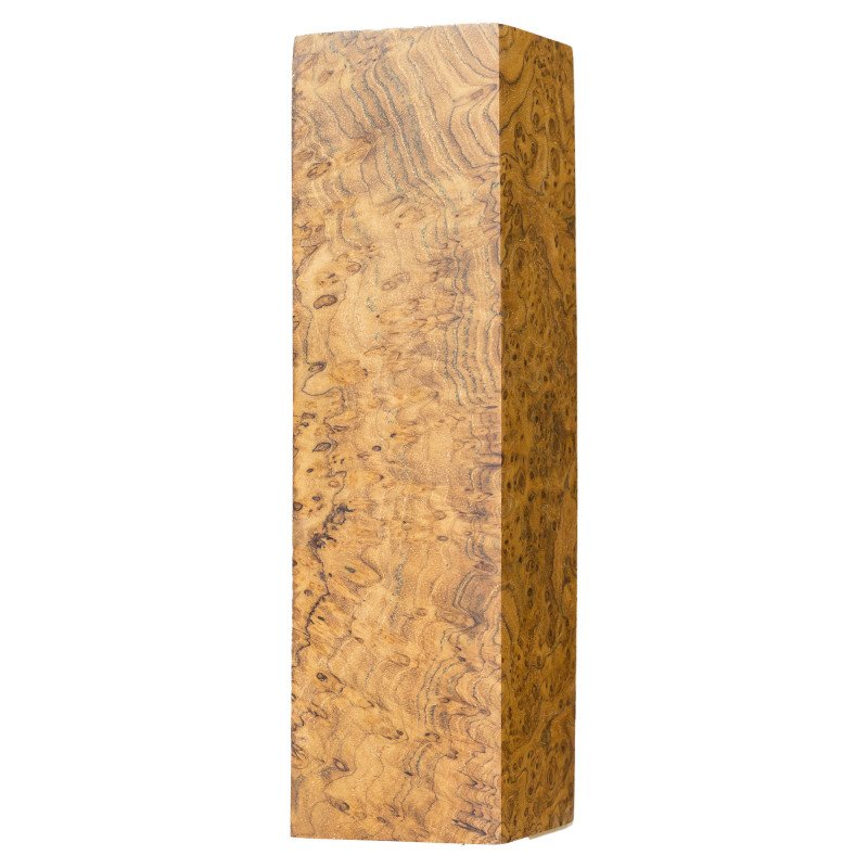 Natural Teak burl block