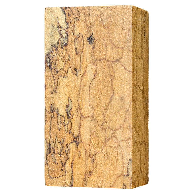 Stabilized Spalted Ambulu Wood Block