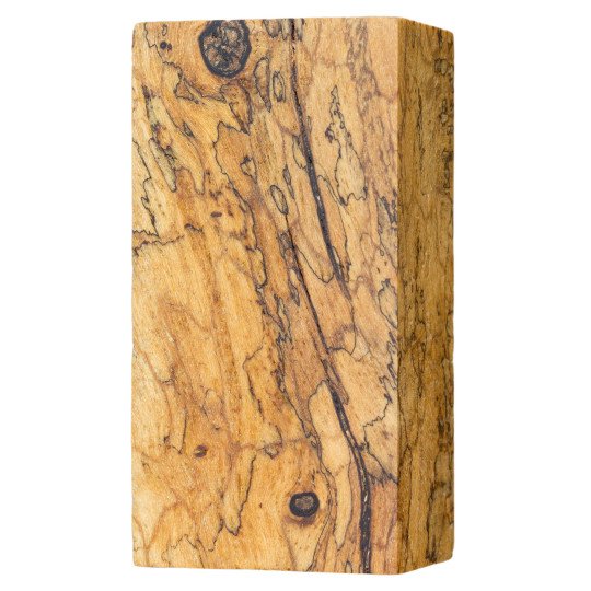 Stabilized Spalted Ambulu Wood Block