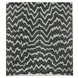 Black-White Micarta Scales