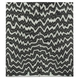 Black-White Micarta Scales