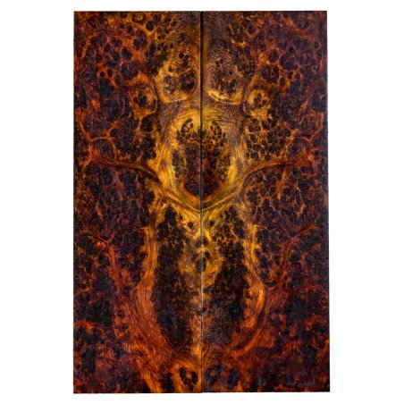 Stabilized Amboyna Burl Scales