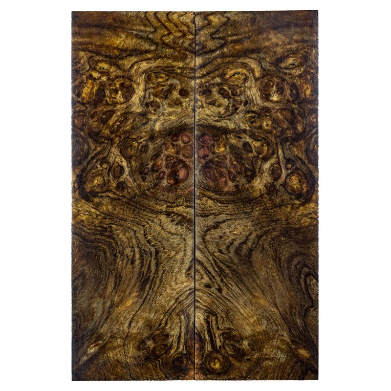 Stabilized Neem Burl Scales