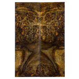 Stabilized Neem Burl Scales