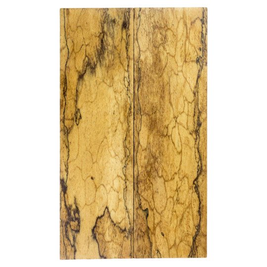 Stabilized Spalted Ambulu Wood Scales