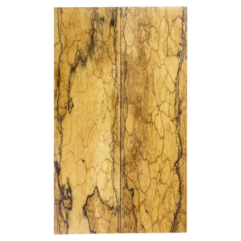 Stabilized Spalted Ambulu Wood Scales