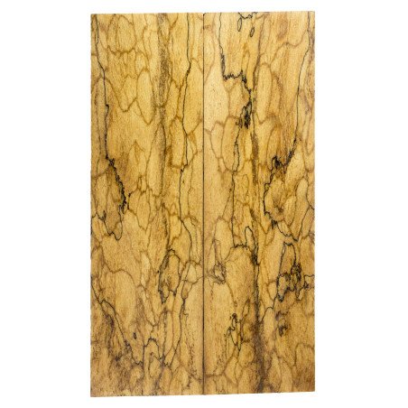 Stabilized Spalted Ambulu Wood Scales