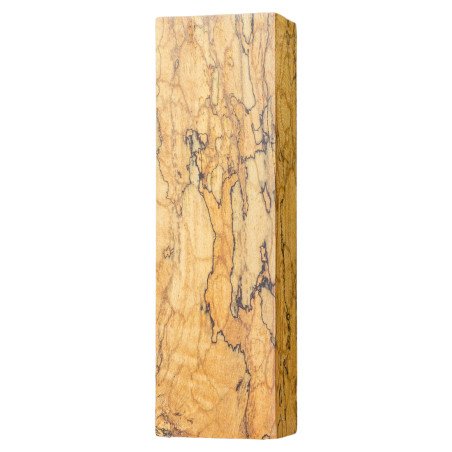 Stabilized Spalted Ambulu Wood Block