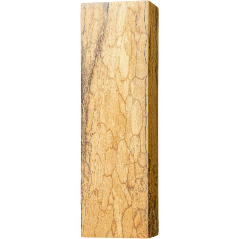 Stabilized Spalted Ambulu Wood Block