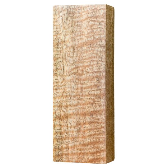 Stabilized Curly Mango Wood Block
