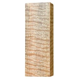 Stabilized Curly Mango Wood Block