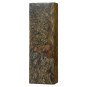 Black stabilized Amboyna burl block
